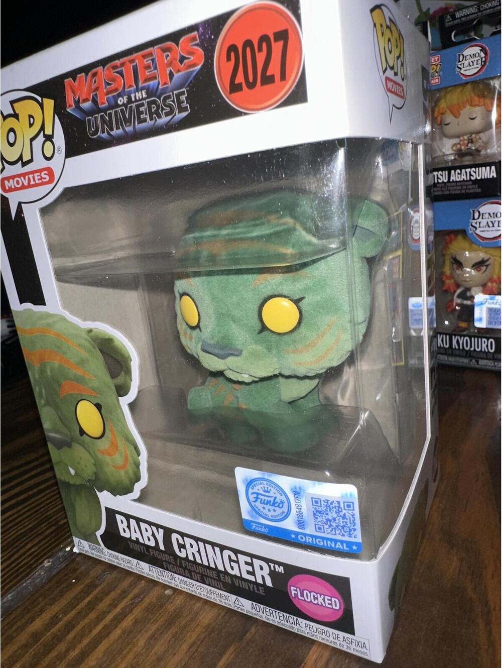 Funko Pop! Movies Masters of the Universe Baby Cringer Flocked #2027